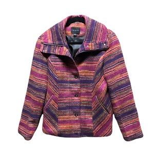 Tribal Gorgeous colors Blazer/ Coat size 10